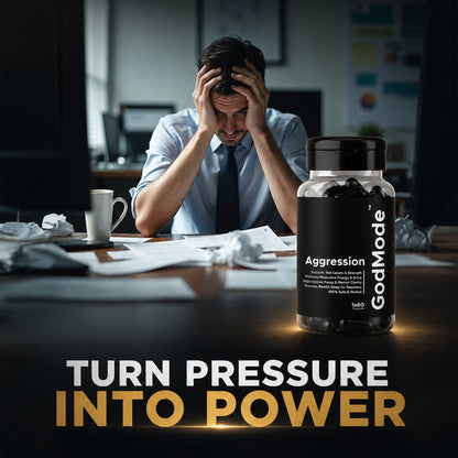 GodMode Aggression – Ayurvedic Men’s Vitality Capsules